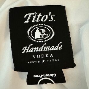 Tito's Black Can Cooler